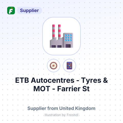 ETB Autocentres - Tyres & MOT - Farrier St – summary card, no photo uploaded yet