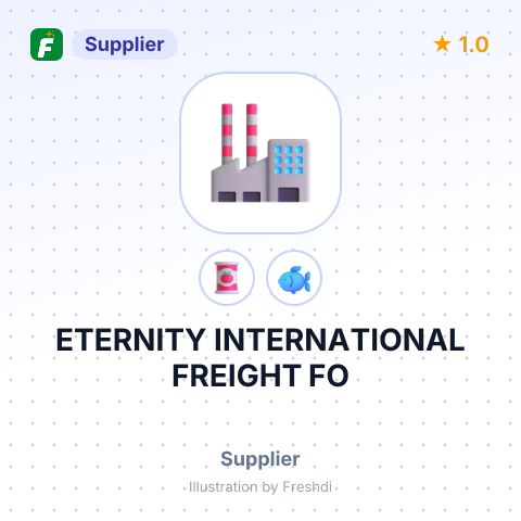 ETERNITY INTERNATIONAL FREIGHT FO – summary card, no photo uploaded yet