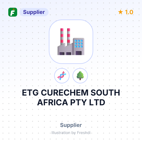 ETG CURECHEM SOUTH AFRICA PTY LTD – summary card, no photo uploaded yet