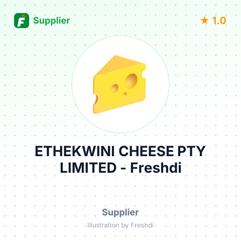 ETHEKWINI CHEESE PTY LIMITED – summary card, no photo uploaded yet