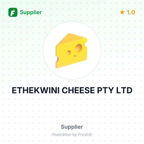 ETHEKWINI CHEESE PTY LTD – summary card, no photo uploaded yet
