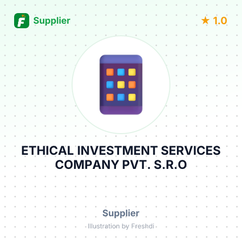 ETHICAL INVESTMENT SERVICES COMPANY PVT. S.R.O – summary card, no photo uploaded yet