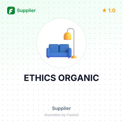 ETHICS ORGANIC – summary card, no photo uploaded yet