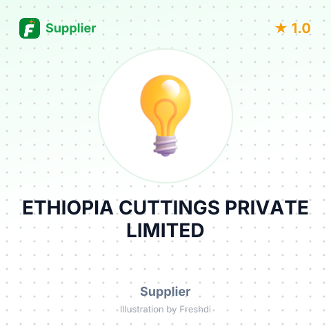 ETHIOPIA CUTTINGS PRIVATE LIMITED – summary card, no photo uploaded yet