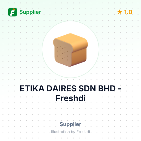 ETIKA DAIRES SDN BHD – summary card, no photo uploaded yet