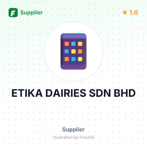 ETIKA DAIRIES SDN BHD – summary card, no photo uploaded yet