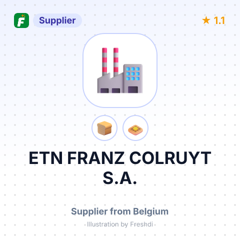 ETN FRANZ COLRUYT S.A. – summary card, no photo uploaded yet
