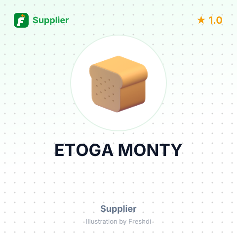 ETOGA MONTY – summary card, no photo uploaded yet
