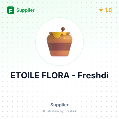 ETOILE FLORA – summary card, no photo uploaded yet