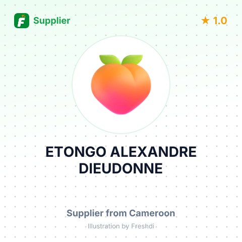 ETONGO ALEXANDRE DIEUDONNE – summary card, no photo uploaded yet