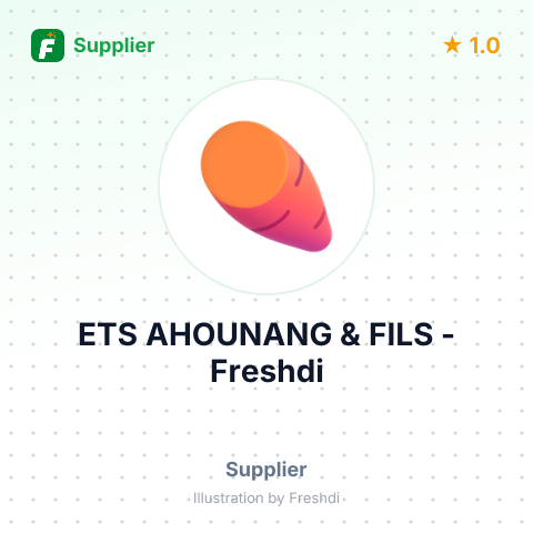 ETS AHOUNANG & FILS – summary card, no photo uploaded yet