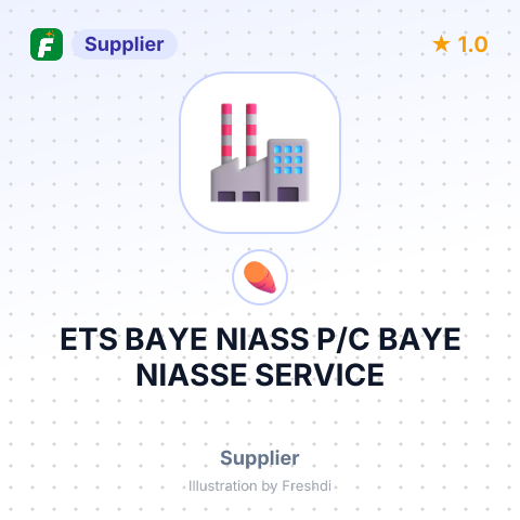 ETS BAYE NIASS P/C BAYE NIASSE SERVICE – summary card, no photo uploaded yet