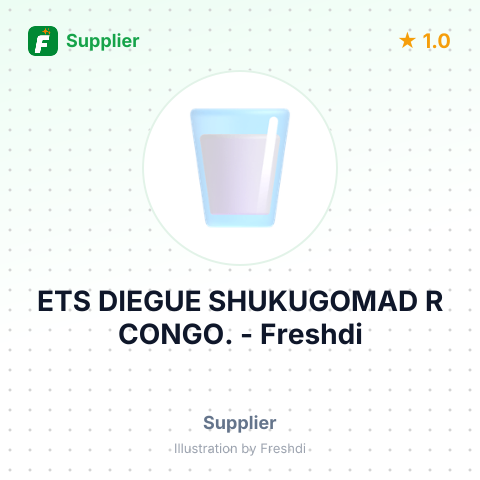 ETS DIEGUE SHUKUGOMAD R CONGO. – summary card, no photo uploaded yet