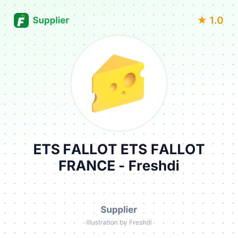 ETS FALLOT ETS FALLOT FRANCE – summary card, no photo uploaded yet