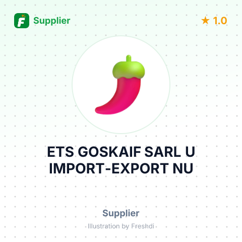 ETS GOSKAIF SARL U IMPORT-EXPORT NU – summary card, no photo uploaded yet