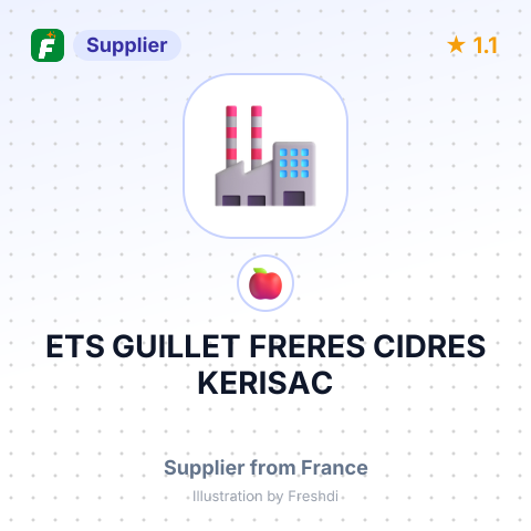 ETS GUILLET FRERES CIDRES KERISAC – summary card, no photo uploaded yet