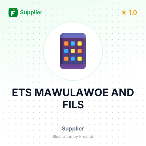 ETS MAWULAWOE AND FILS – summary card, no photo uploaded yet
