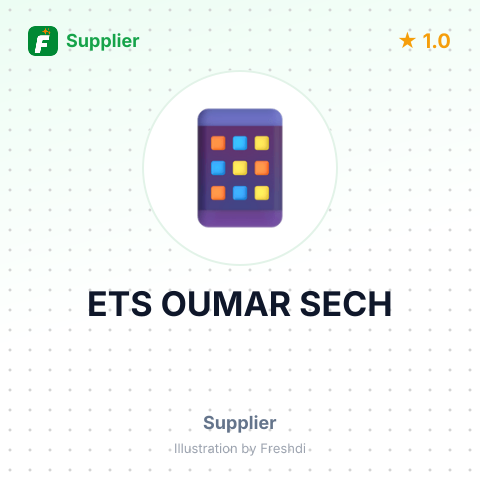 ETS OUMAR SECH – summary card, no photo uploaded yet