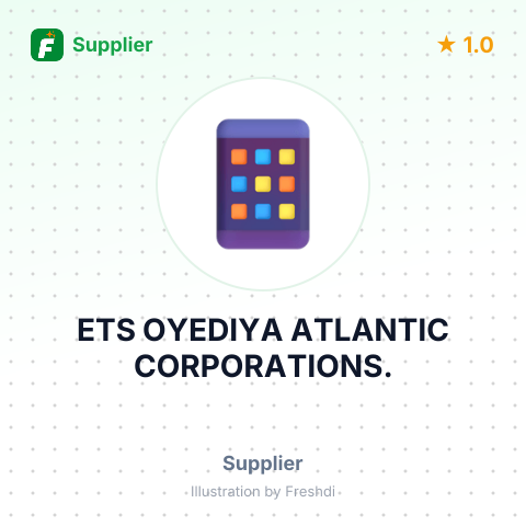 ETS OYEDIYA ATLANTIC CORPORATIONS. – summary card, no photo uploaded yet