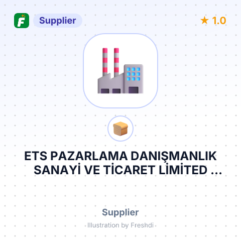 ETS PAZARLAMA DANIŞMANLIK SANAYİ VE TİCARET LİMİTED ŞİRKETİ – summary card, no photo uploaded yet