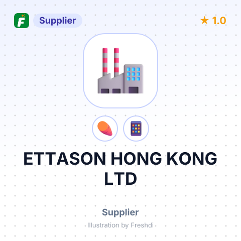 ETTASON HONG KONG LTD – summary card, no photo uploaded yet