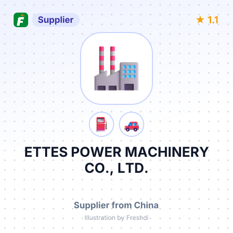 ETTES POWER MACHINERY CO., LTD. – summary card, no photo uploaded yet