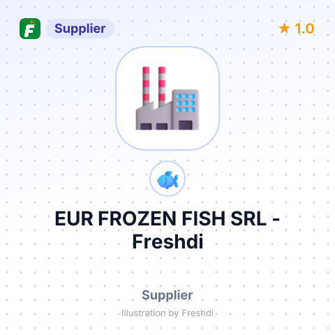 EUR FROZEN FISH SRL – summary card, no photo uploaded yet