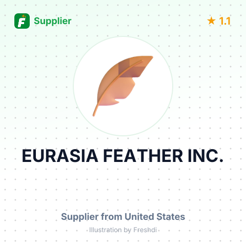 EURASIA FEATHER INC. – summary card, no photo uploaded yet