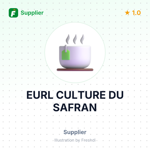 EURL CULTURE DU SAFRAN – summary card, no photo uploaded yet