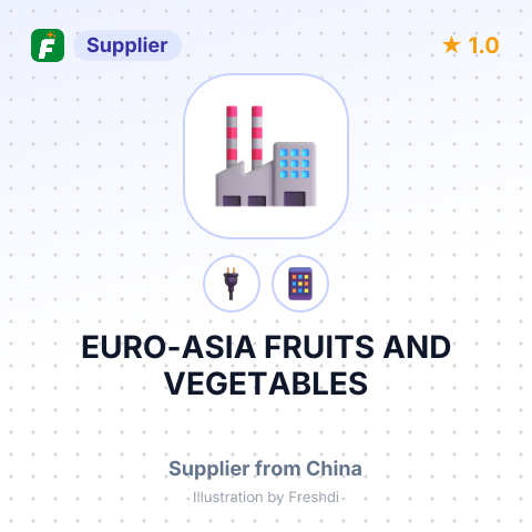 EURO-ASIA FRUITS AND VEGETABLES – summary card, no photo uploaded yet