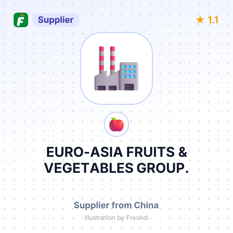 EURO-ASIA FRUITS & VEGETABLES GROUP. – summary card, no photo uploaded yet