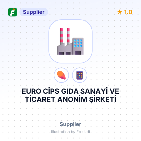 EURO CİPS GIDA SANAYİ VE TİCARET ANONİM ŞİRKETİ – summary card, no photo uploaded yet