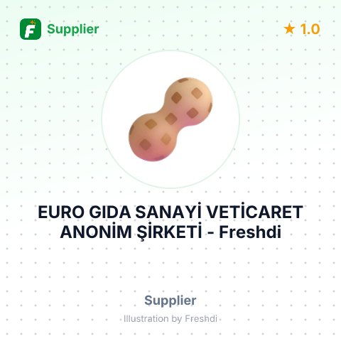 EURO GIDA SANAYİ VETİCARET ANONİM ŞİRKETİ – summary card, no photo uploaded yet