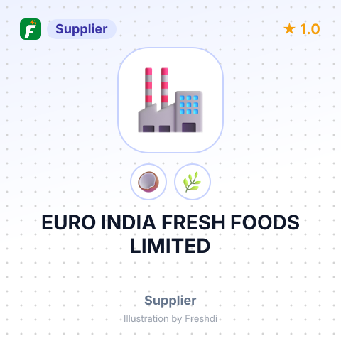 EURO INDIA FRESH FOODS LIMITED – summary card, no photo uploaded yet