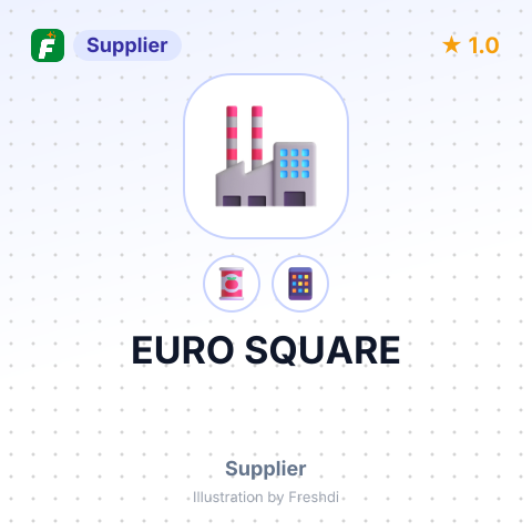 EURO SQUARE – summary card, no photo uploaded yet