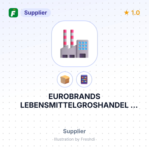 EUROBRANDS LEBENSMITTELGROSHANDEL GMBH CO. KG. KG – summary card, no photo uploaded yet
