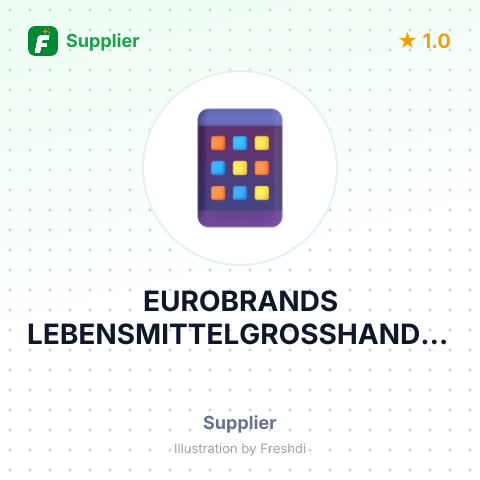 EUROBRANDS LEBENSMITTELGROSSHANDEL GMBH CO – summary card, no photo uploaded yet