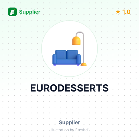 EURODESSERTS – summary card, no photo uploaded yet