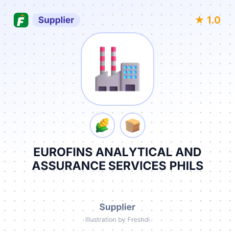 EUROFINS ANALYTICAL AND ASSURANCE SERVICES PHILS – summary card, no photo uploaded yet