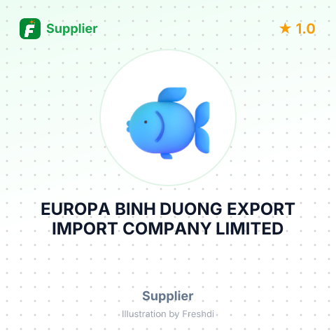 EUROPA BINH DUONG EXPORT IMPORT COMPANY LIMITED – summary card, no photo uploaded yet
