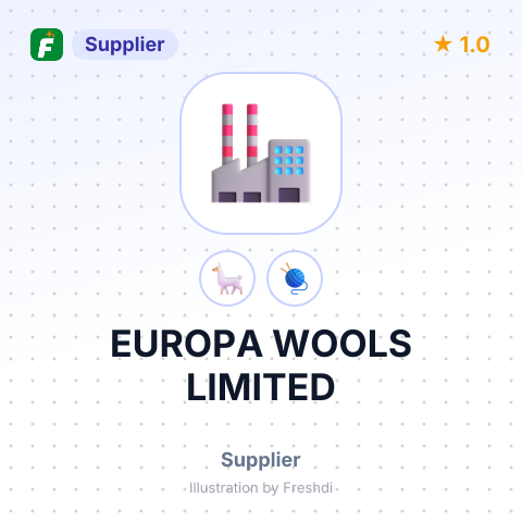 EUROPA WOOLS LIMITED – summary card, no photo uploaded yet