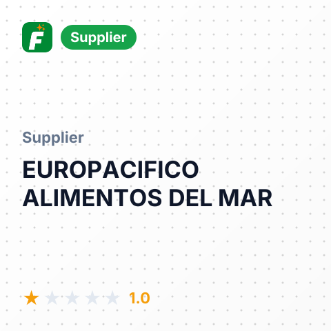 EUROPACIFICO ALIMENTOS DEL MAR – summary card, no photo uploaded yet
