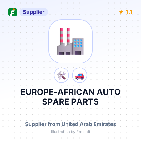 EUROPE-AFRICAN AUTO SPARE PARTS – summary card, no photo uploaded yet