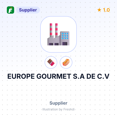 EUROPE GOURMET S.A DE C.V – summary card, no photo uploaded yet