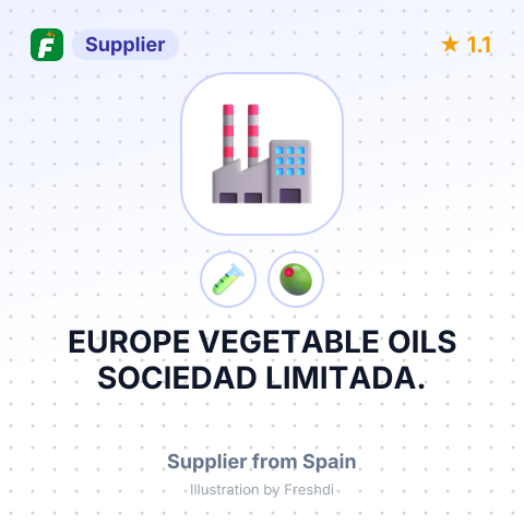 EUROPE VEGETABLE OILS SOCIEDAD LIMITADA. – summary card, no photo uploaded yet