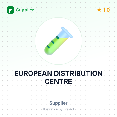 EUROPEAN DISTRIBUTION CENTRE – summary card, no photo uploaded yet
