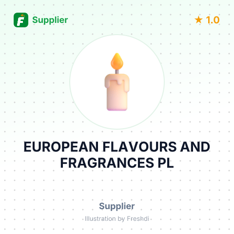 EUROPEAN FLAVOURS AND FRAGRANCES PL – summary card, no photo uploaded yet