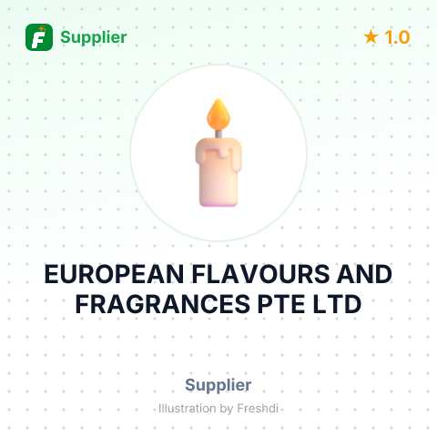 EUROPEAN FLAVOURS AND FRAGRANCES PTE LTD – summary card, no photo uploaded yet