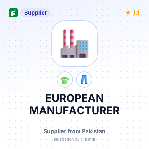 EUROPEAN MANUFACTURER – summary card, no photo uploaded yet
