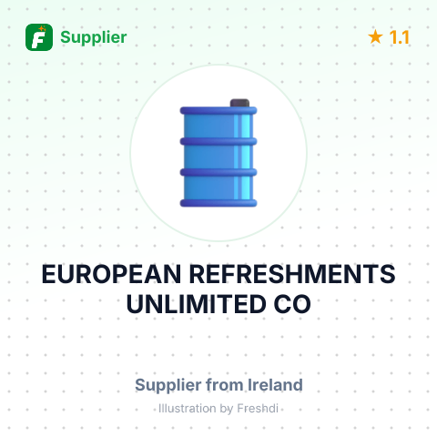 EUROPEAN REFRESHMENTS UNLIMITED CO – summary card, no photo uploaded yet